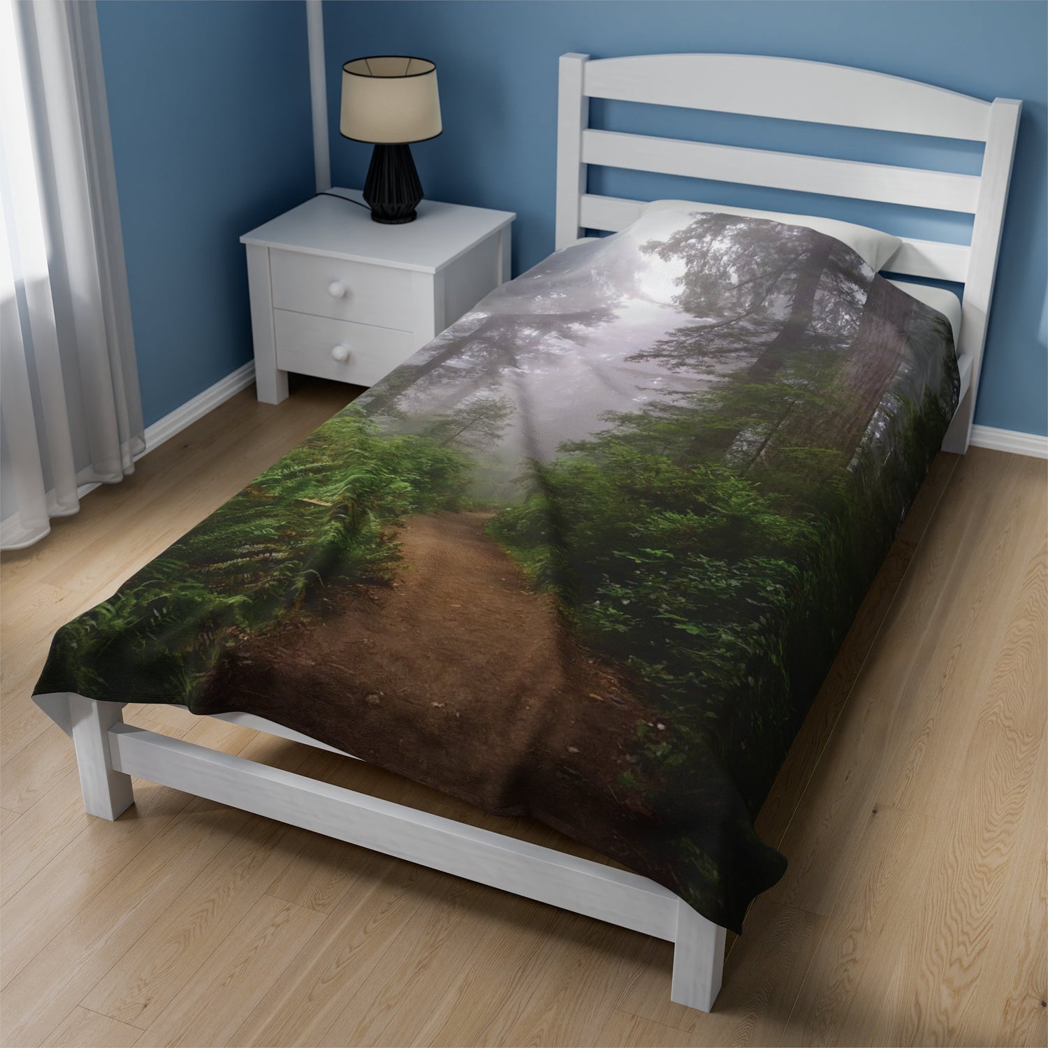 Nature Themed Throw Blanket & Pillow Collection