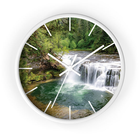 Waterfall Wall Clock - Home Decor